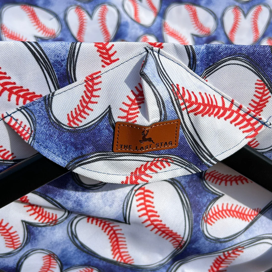 Baseball Hearts Blue - Tailgate Wagon [INSERT] - Image 3