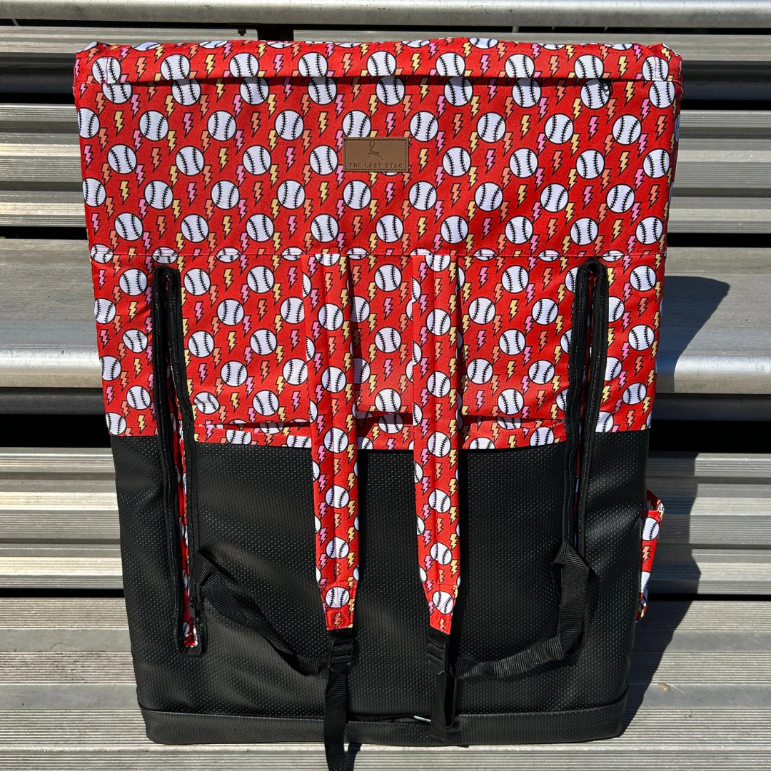 Baseball Lightning 23" Stadium Seat with Armrests - Image 4