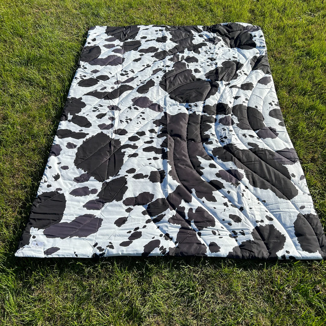 Cow Print - Indoor/Outdoor Puffy Blanket - Image 3