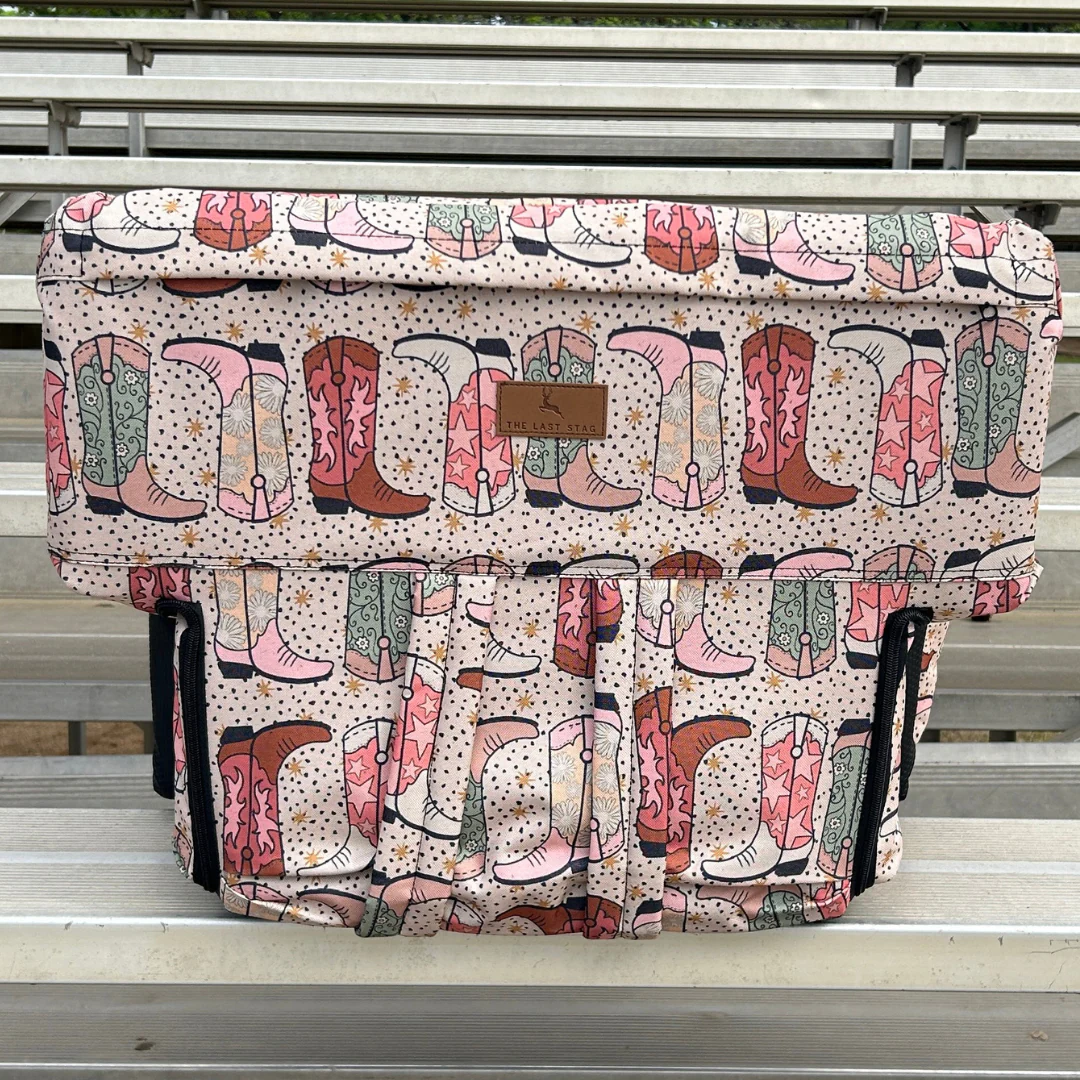 Cowgirl Boots 23" Stadium Seat with Armrests - Image 3