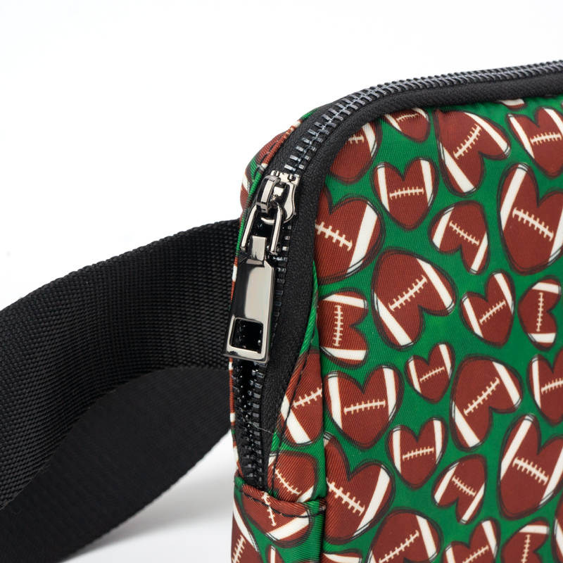 Football Hearts Easy Carry Belt Bag - Image 11