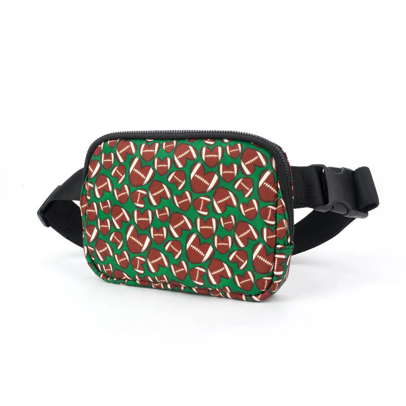 Football Hearts Easy Carry Belt Bag - Image 4