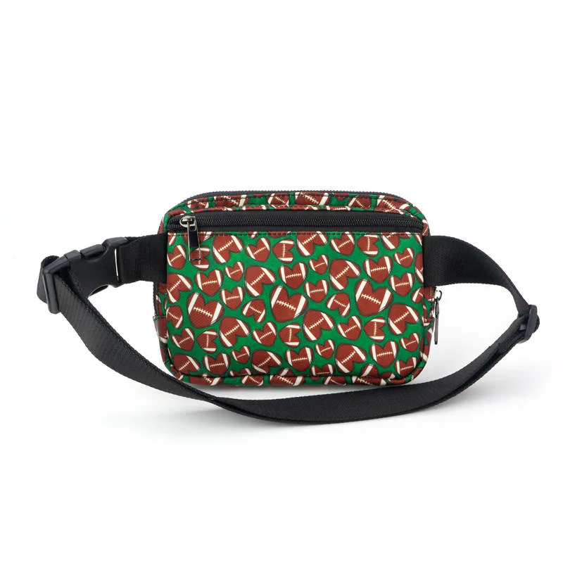 Football Hearts Easy Carry Belt Bag - Image 5