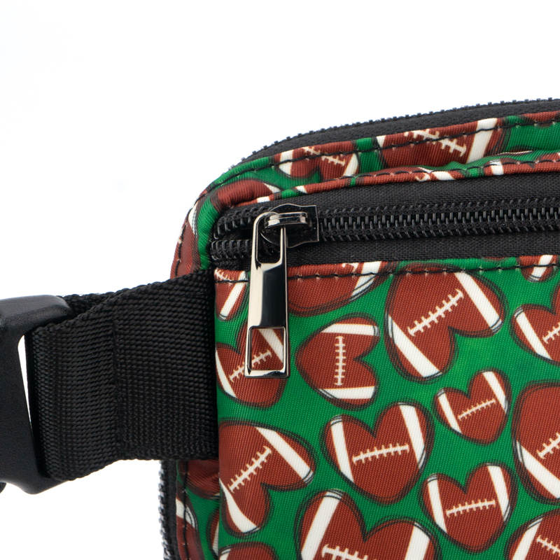 Football Hearts Easy Carry Belt Bag - Image 7