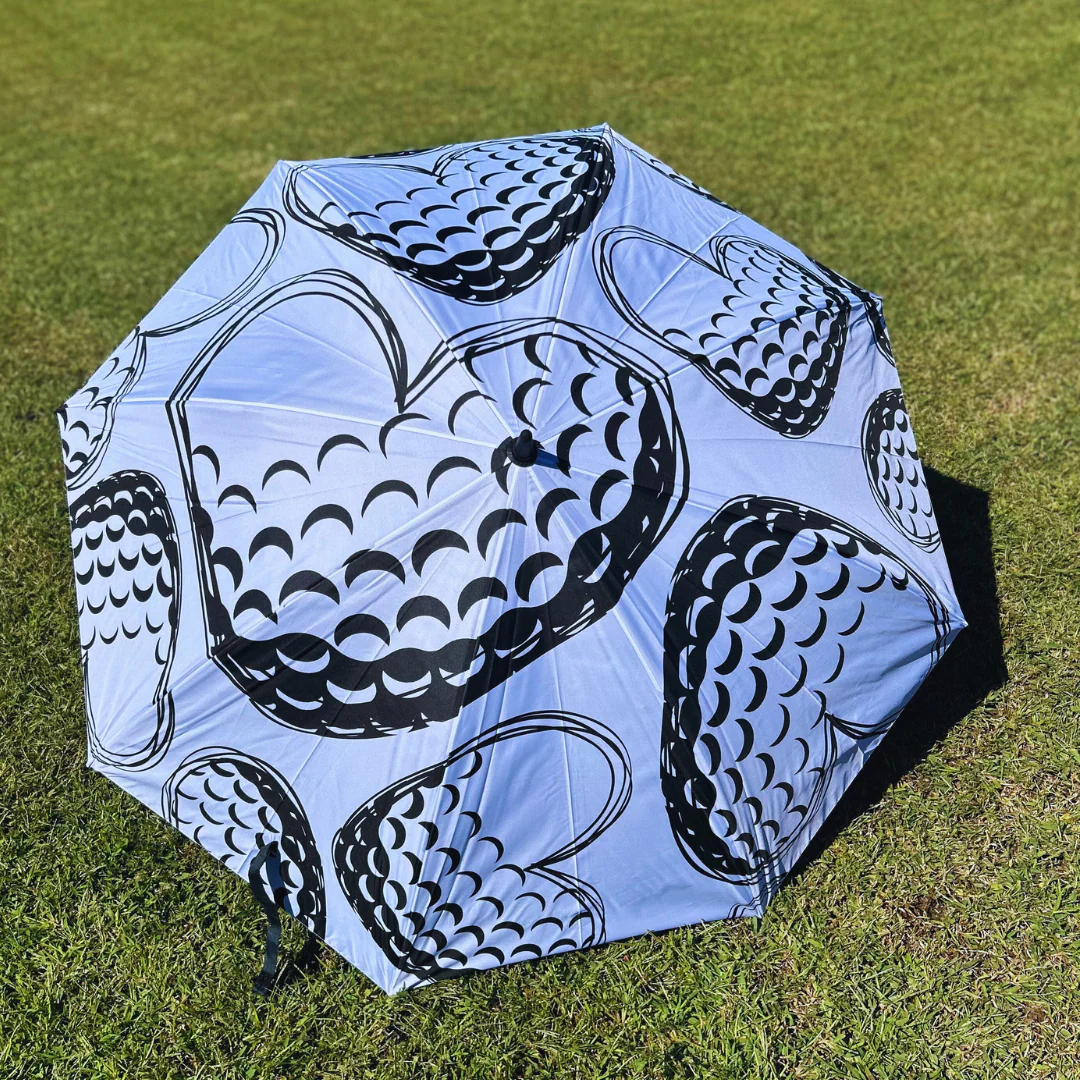 Golf Hearts - Large Golf Umbrella - Image 3