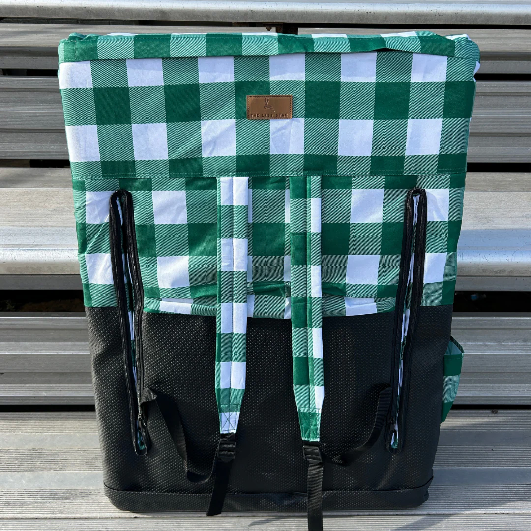 Green Buffalo 23" Stadium Seat with Armrests - Image 4