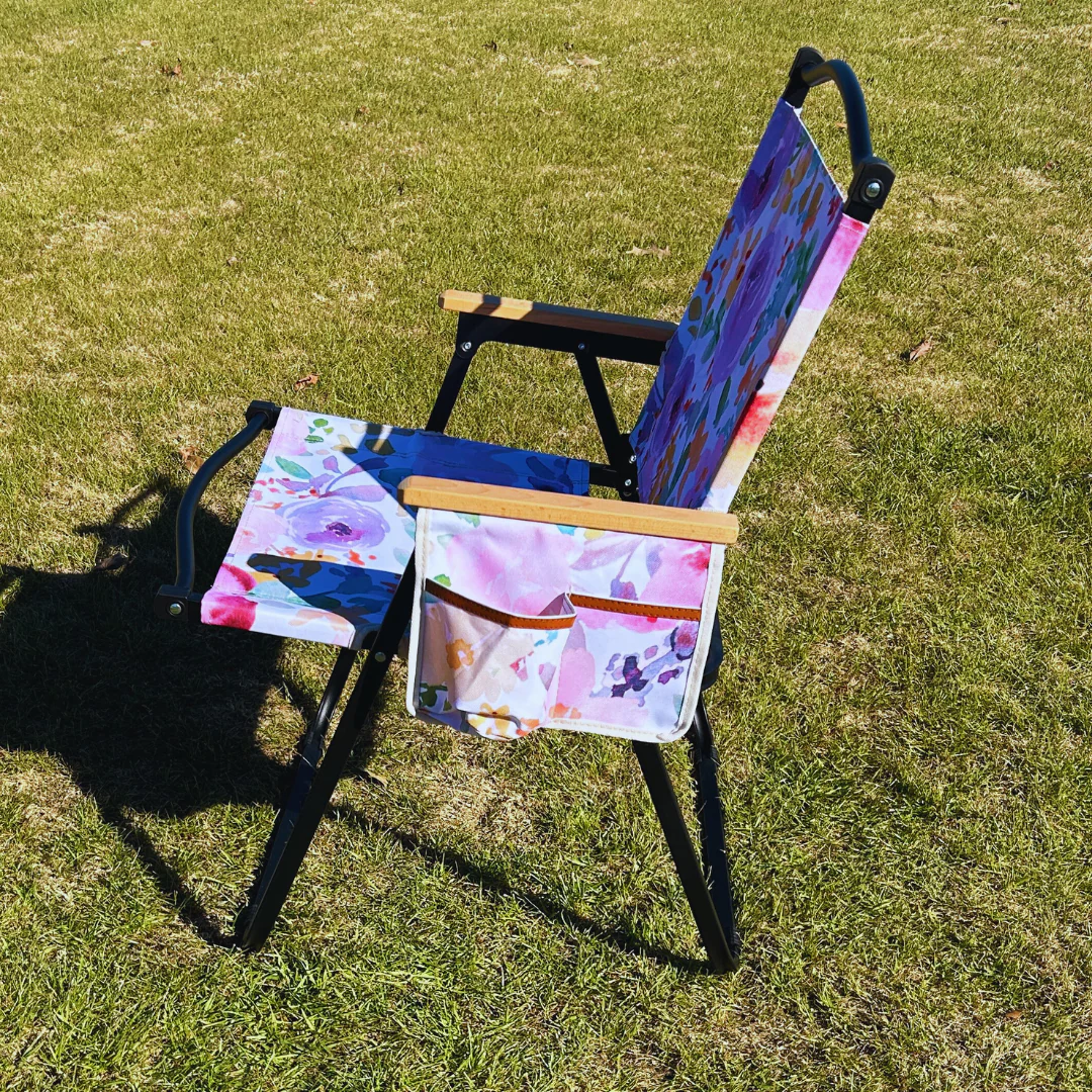 Leighton's Garden Folding Lawn Chair - Image 3