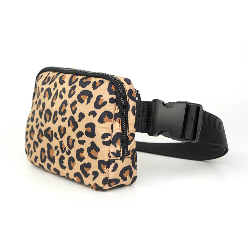 Leopard Print Easy Carry Belt Bag - Image 5
