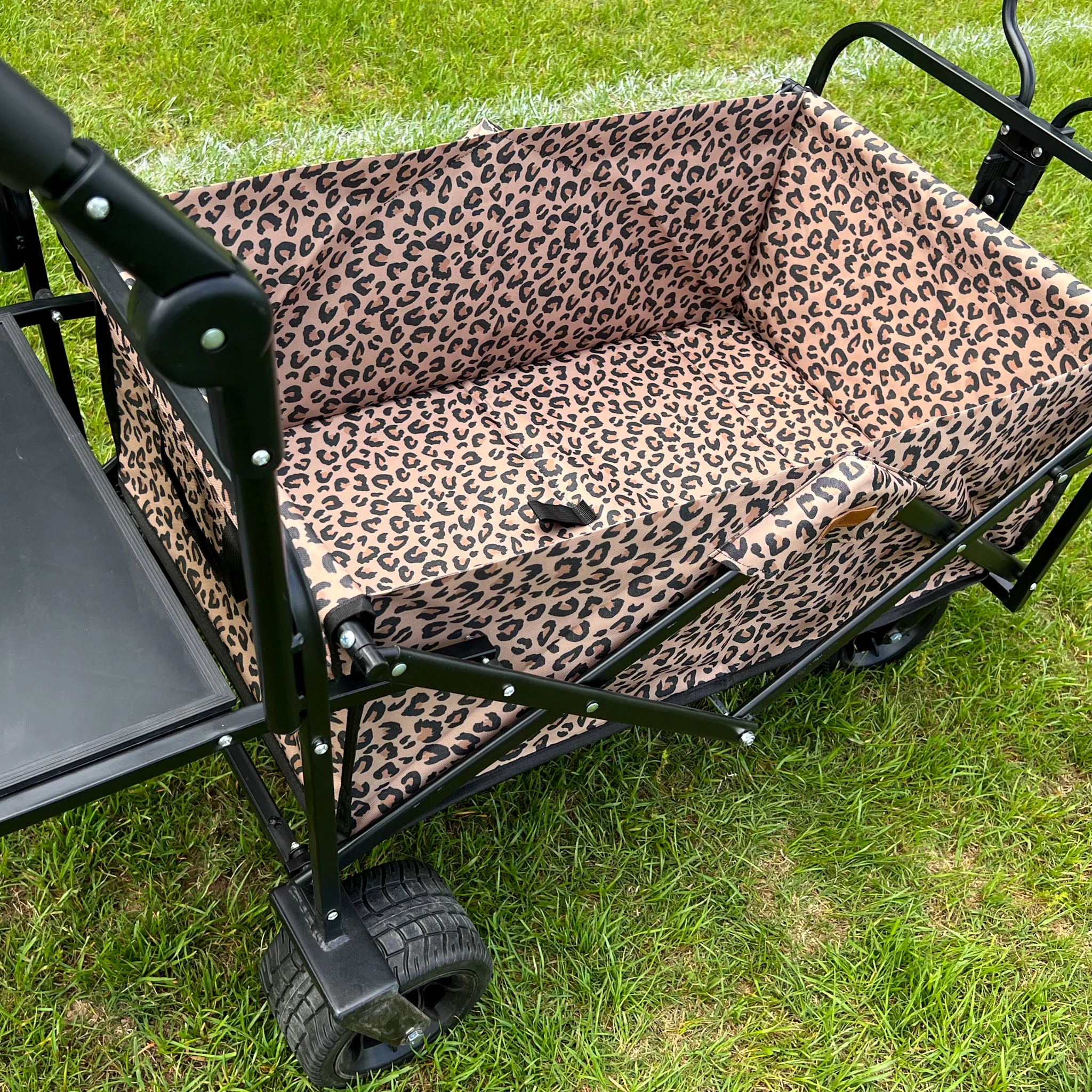 Leopard Print Stroller Wagon - Image 3