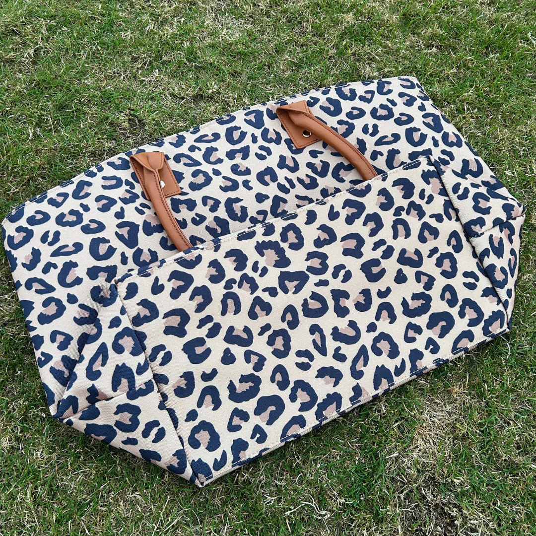 Leopard Print Tote Bag - Image 4