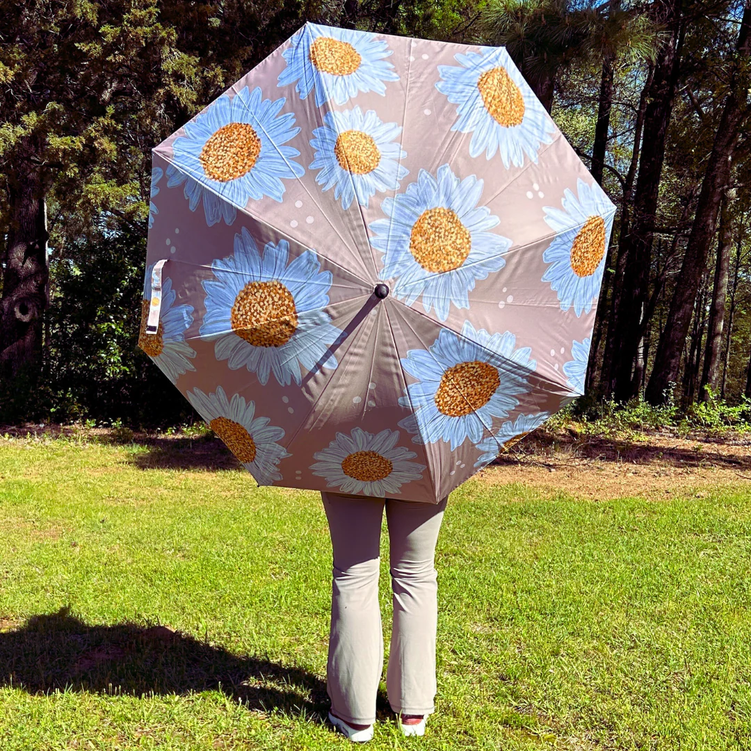 Little Miss Daisy - Large Golf Umbrella - Image 4