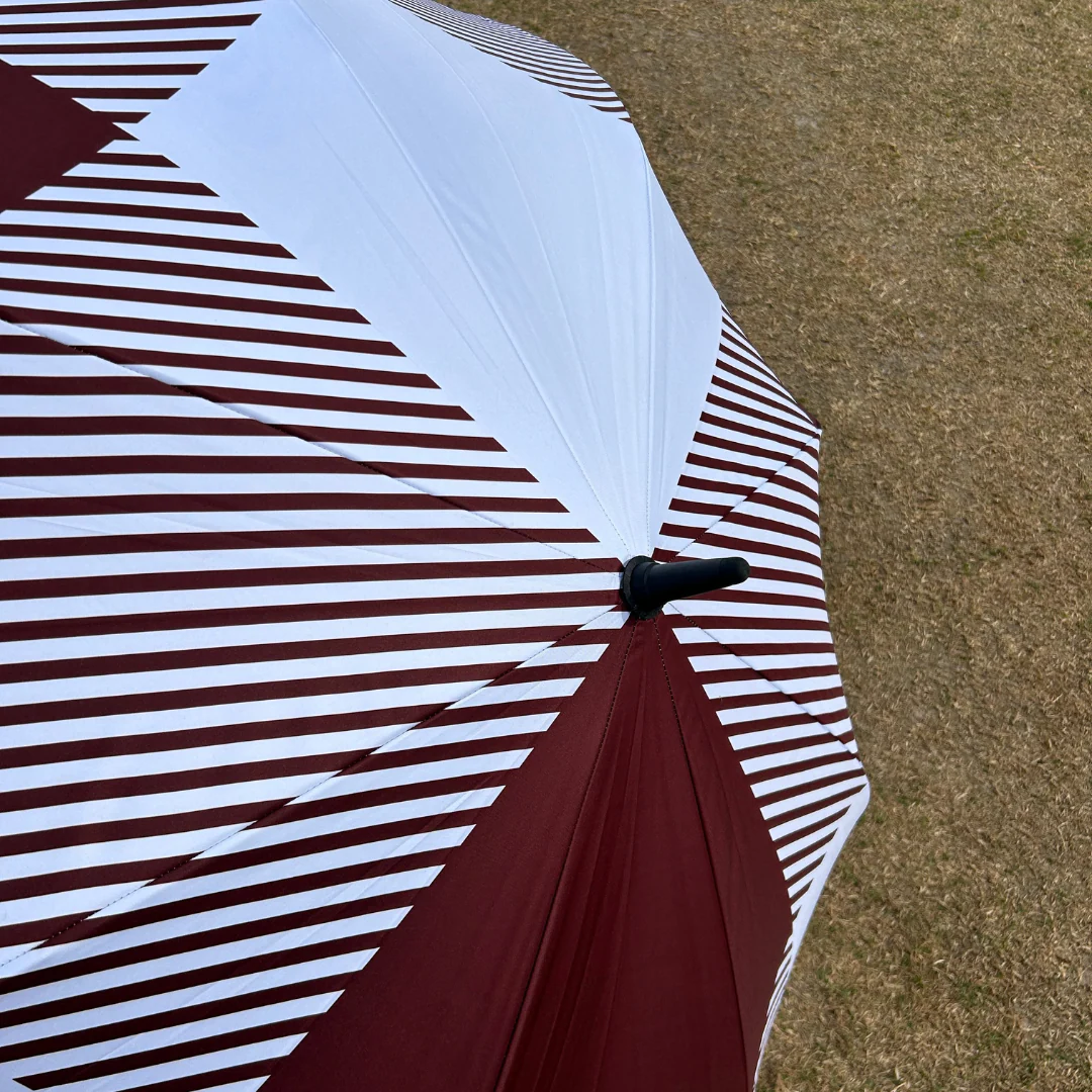 Maroon Buffalo - UPF 50+ Large Golf Umbrella - Image 4
