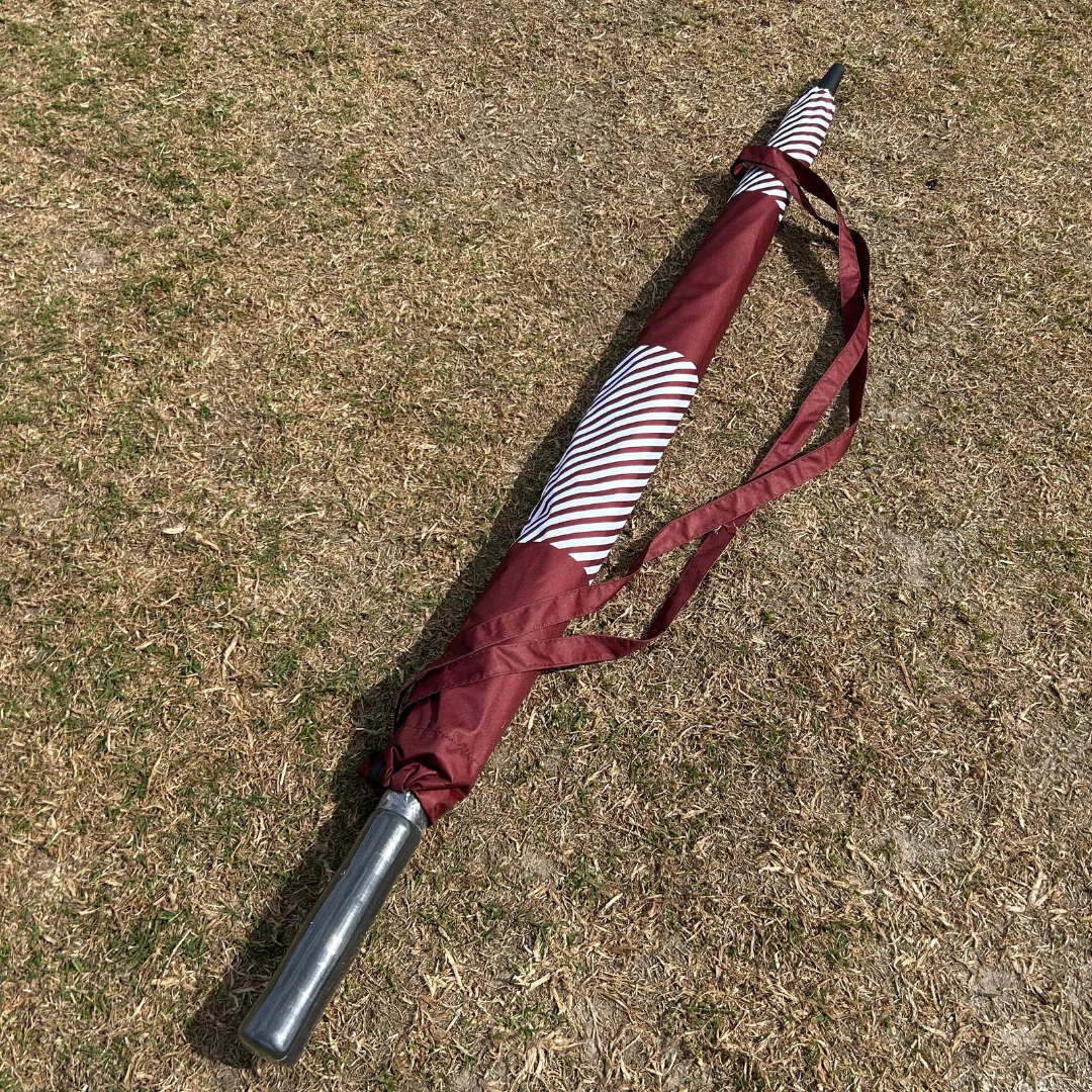 Maroon Buffalo - UPF 50+ Large Golf Umbrella - Image 7
