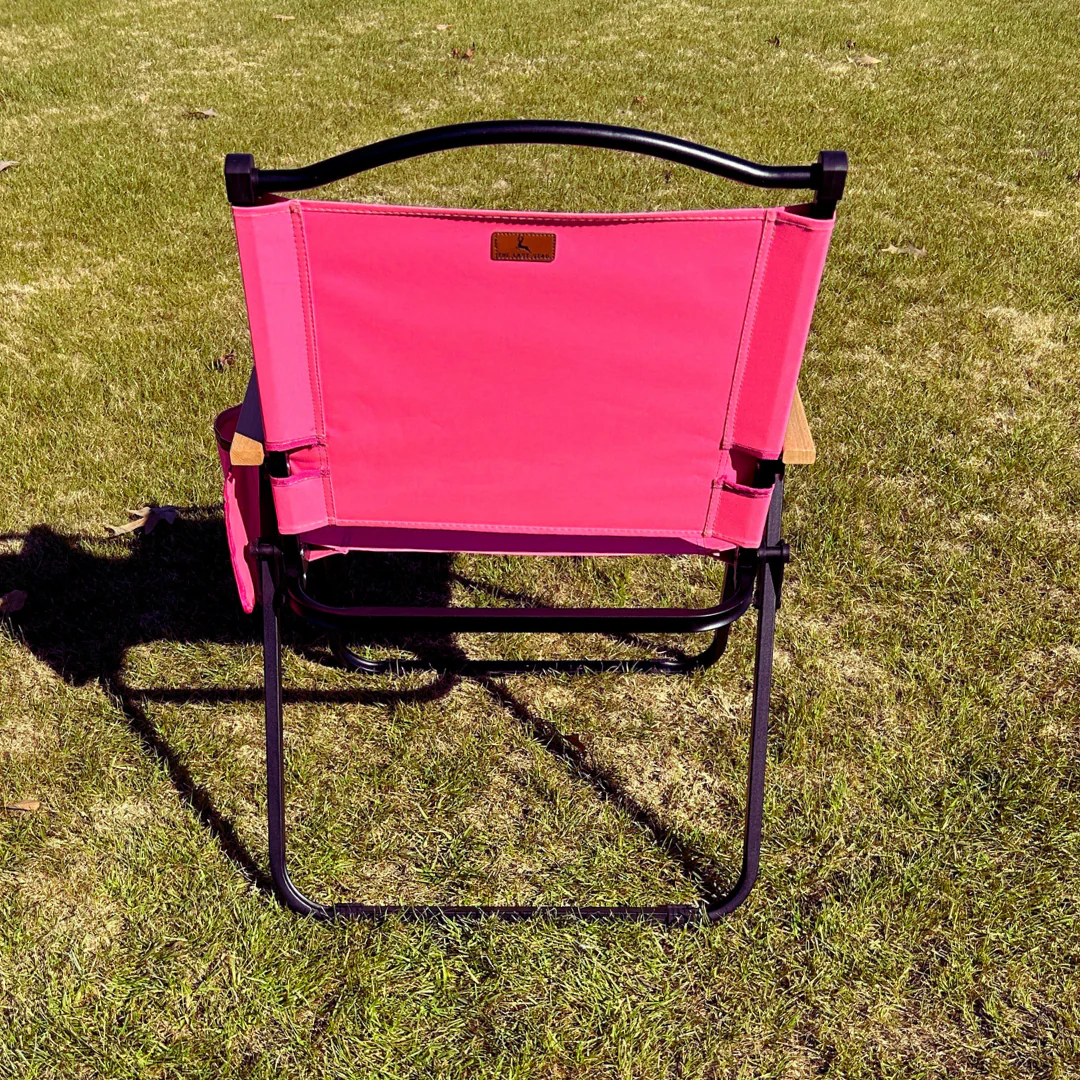 Pink Folding Lawn Chair - Image 4