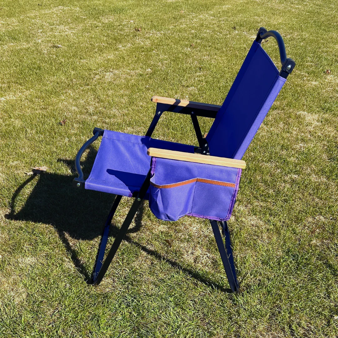 Purple Folding Lawn Chair - Image 3