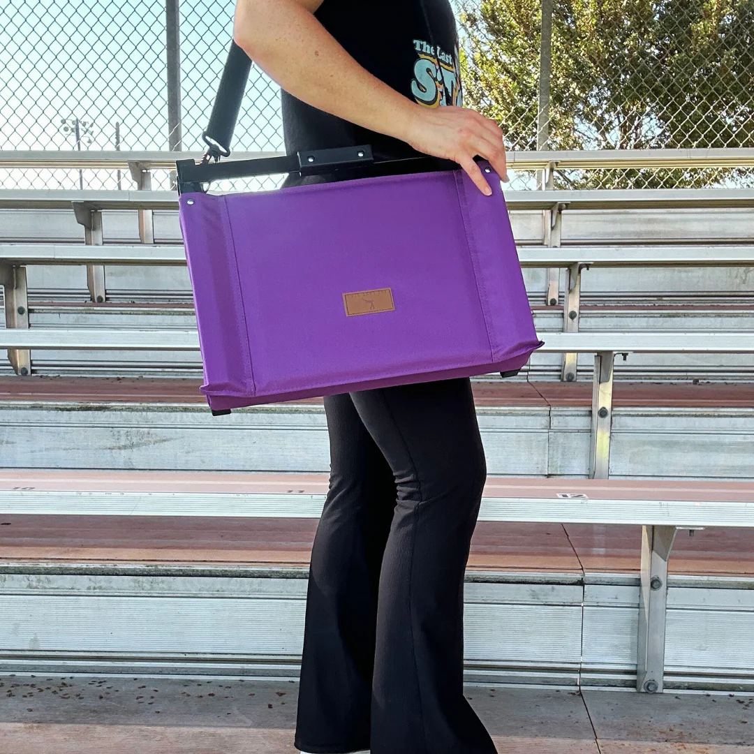 Purple Folding Stadium Seat - Image 4