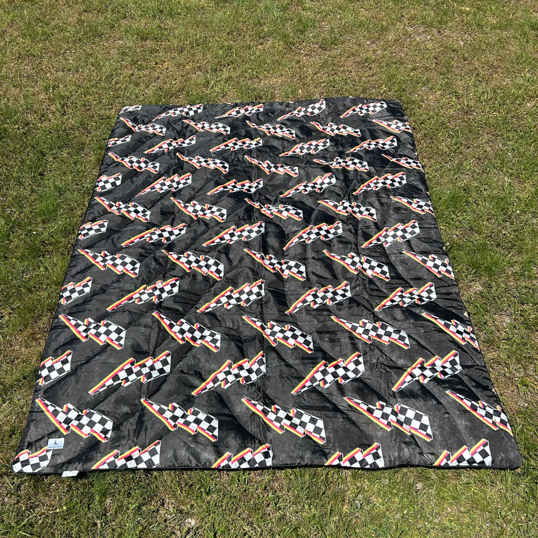 Racing Bolts - Indoor/Outdoor Puffy Blanket - Image 3