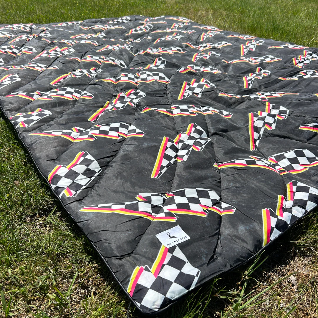 Racing Bolts - Indoor/Outdoor Puffy Blanket - Image 4