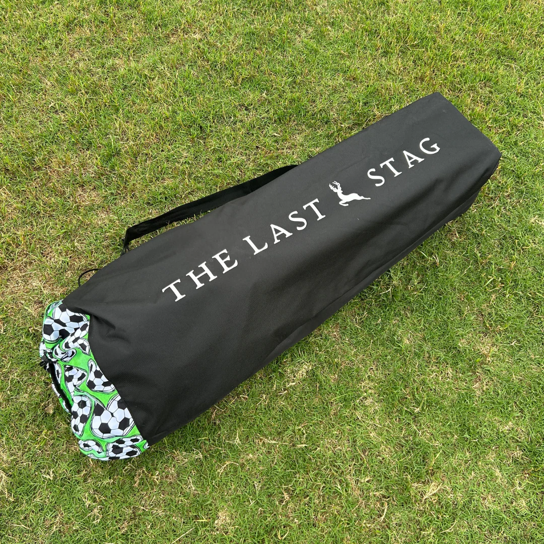 Soccer Hearts - Green - Heated Camping Chair - Image 7