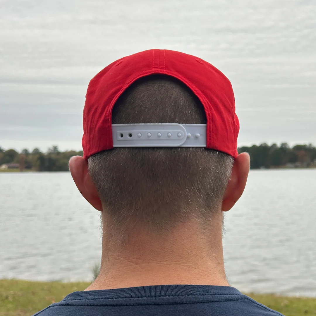 The Last Stag Golf Hat - Red/White - Image 3