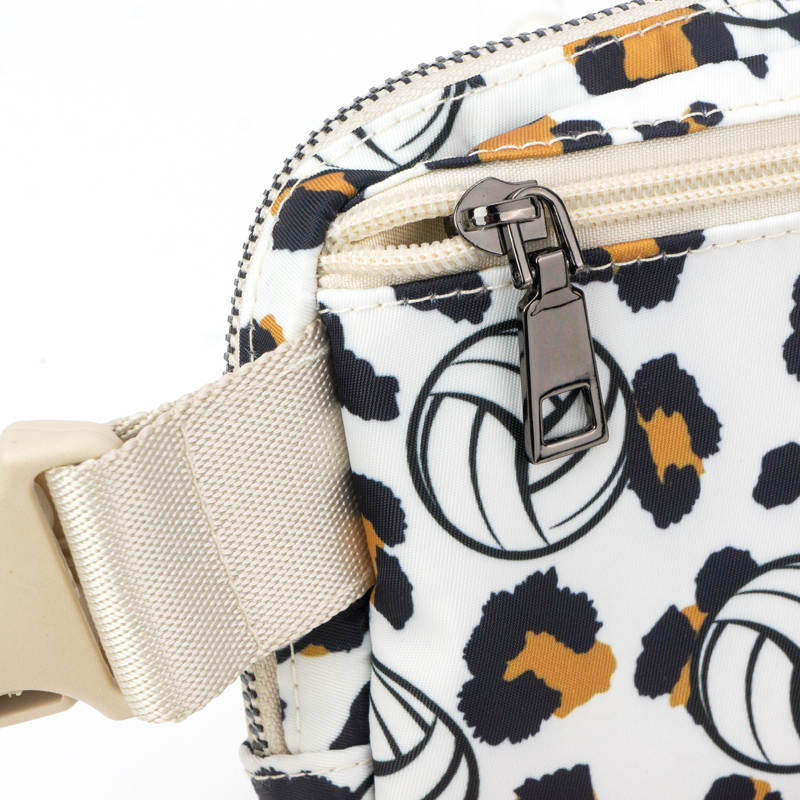 Volleyball & Leopard Print Easy Carry Belt Bag - Image 10